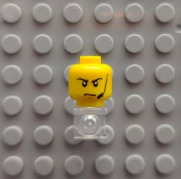 Kury Toys DIY MOC For 3626 1# 1pcs printed parts Single side Building block parts for brick toys