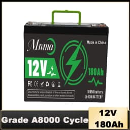 LiFePO4 Battery 24V 220Ah, 8000+ Cycle Life, Suitable for Solar Power Systems, RVs, Boats, Off-road Travel, and Fishing