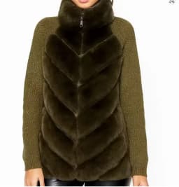 Black Friday Bestseller | Winter Rex Rabbit Fur Sweater Jacket | LAST STOCK • Lock Price | In Stock Select Sizes Only 250811