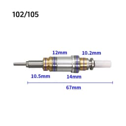 Micromotor Spindle 1 Kit For UP200 Strong 210 105L Marathon H37L1 Handpiece Electric manicure machine Nail Drill Milling Cutters