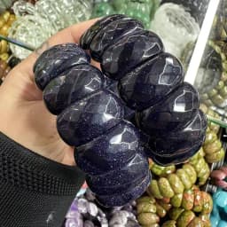 AAA Natural Stone Good Quality Black Onxy Crystal Strawberry Sodalite 12*24mm Bracelet Bangle Charm Fashion Couple Gift Jewelry