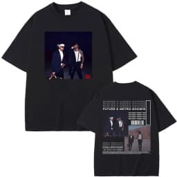 Rapper Future & Metro Boomin We Don't Trust You Album Music Merch T Shirts Men Hip Hop Kendrick Lamar Tee Male Oversized T-shirt