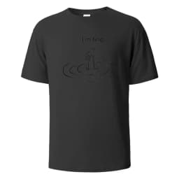 T'm Fine Print T-Shirt 100% Cotton Summer Tees For Men Women Oversize Casual Tops