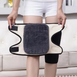 1/2/3PCS Winter Warmers Knee Pads Thickened Thermal Leg Elderly Arthritis Knee Support Unisex Cold Resistant Knee Protector