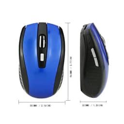 Wireless Bluetooth Mouse Silent Mouse 2.4G Portable Mobile Optical Mice Adjustable DPI Levels For Office Notebook MacBook Laptop