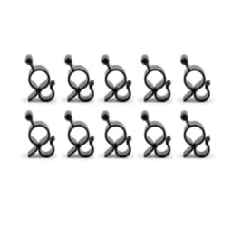 10-20Pcs Camping Awning Hook Clips Caravan Camper String Light Rope Clamp Tent Hooks Multi-use RV Traveling Tent Clip Hanger