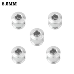 HASSNS Chainring Bolts 5Pcs Integrated Crankset Mtb Chainwheel Screws Monoplate Cranks Bicycle Dental Plate 6.5mm Mountain Bike