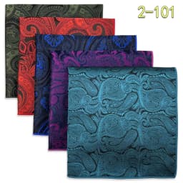 5 PCS Mens Pocket Square Set Assorted Handkerchief Multi Styles Paisley Floral Suit Large 32cm Hanky Business Accessories