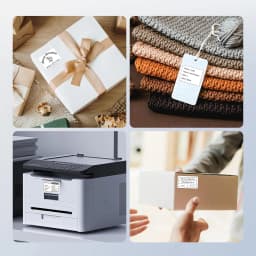 5/10 Rolls NiiMBOT White Thermal Sticker Label Self-adhesive Waterproof Labels Paper For Niimbot B1 B21 Mini Portable Printer