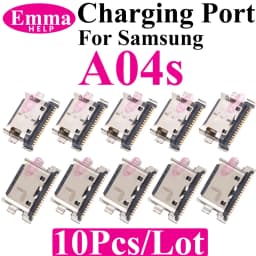 10Pcs Original Charging Port Connector for Samsung A15 A05S A25 A35 A55 A13 A04S A14 A23 A33 A24 A34 A54 A53 USB Charger Pin Plu