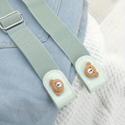 1pc Press Buckle Style Lazy Belt Women'S Versatile Jeans Belt Invisible No-Trace Elastic Stretch Belt Adjustable Length