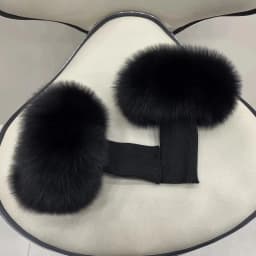 Fox Fur Cuff Arm Warmer Lady Bracelet Real Fur Wristband Glove High Quality Fox Fur Cuffs Hot Sale Wrist Warmer