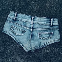 2026 Summer New Old Rivet Denim Shorts Women's Super Ultra Low Waist Design Hot Girls Y2k Jeans Shorts