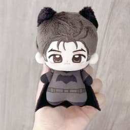 2026 New Anime Superman Clark Kent Plush Batman Bruce Wayne Plush Pendant Doll Classic Hero Plushie Movie Peripherals Fans Gift