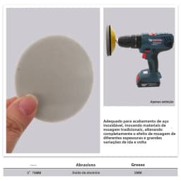 3" 75mm Trizact Hookit Foam Disc Wet & Dry Spong Sandpaper Disc 320-8000 Grit Polishing Buffer Sanding Paper Abrasive Tools