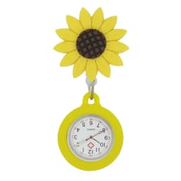 Creative Design Nurse Doctor Students Cute Animals Cloud Office Badge Reel Retractable Digital FOB Pocket Watches Clock Gift