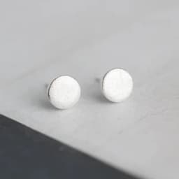 Silver Plated Creative Ear Hole Earrings for Women Prevent Korean Style Stud Earrings Allergy Earrings Fine Jewelry Accessories