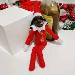 1/2pcs Snoop on A Stoop Christmas Elf Doll 2024 Christmas Decorations Festive Atmosphere Doll Ornament New Year Xmas Gift