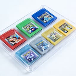%Many style pokémon cards Red Blue Crystal Golden Green Silver Yellow GBC Game Card 16Bit Video Game CartridgeConsole Card GB/SP