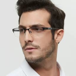 3PCS Anti Blue Reading Glasses Men Half-frame Glasses Business Style Male Eyeglasses For Old People Glasses With Grade +100~+400