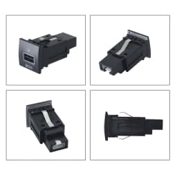 For VW Golf 6 Jetta 5 MK5 Scirocco 06-12 QC3.0 Type C PD USB Quick Car Charger Socket Nondestructive Replacement Harness 12V/24