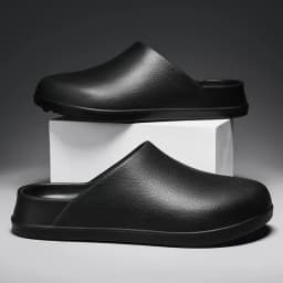 Mens Kitchen Chef Shoes Waterproof Garden Clogs Closed Toe Half Shoes Rubber Slippers Restaurant Hotel Working Summer Beach