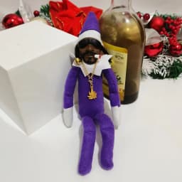 1/2pcs Snoop on A Stoop Christmas Elf Doll 2024 Christmas Decorations Festive Atmosphere Doll Ornament New Year Xmas Gift