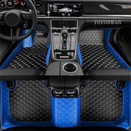 Car Floor Mats For VW Jetta MK6 2011-2016 Auto DropShipping Center Interior Accessories 100% Fit Leather Carpets Rugs Foot Pads