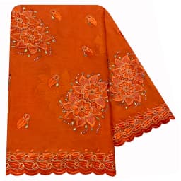 High Quality 100% Cotton Fabric Rayon Cotton Thread Eembroidered Scarf African Women Hijab Muslim Scarf Dubai Excellent Style
