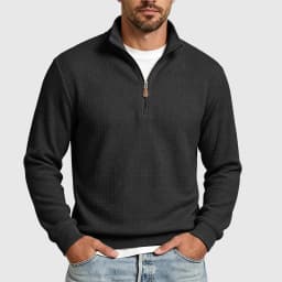 Men's Retro Crew Neck Loose Pullover Sweatshirt Casual Loose Classic Comfortable Top. Mens Sweatshirt with Pocket