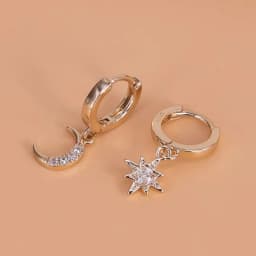 Ventfille 925 Sterling Silver Star Earring for Women Girl Simple Tassels Chain Fashion Office Jewelry Gift Dropshipping
