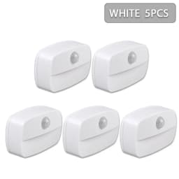 LED Night Light with Motion Sensor Cabinet Lamp Wireless Bedside Nightlight Battery Power for Bedroom Closet Stairs Lighting