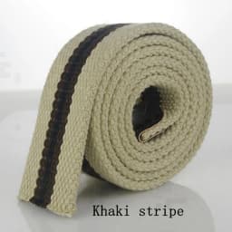 Belts For Man Canvas Belt Width 3.8cm Thickness 4mm Country Style Western Wear Belt Jeans Belts Fashion Belts (No Buckle)