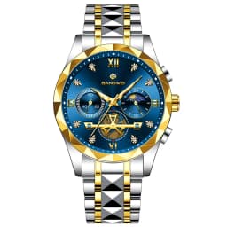 LIGE Automatic Watch for Men Top Original Luxury Skeleton Flywheel Mechanical Wristwatches Classic Calendar Business Man Watch