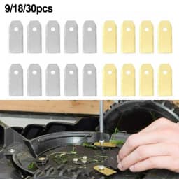Get Perfect Cutting Results And Long Lasting Performance With These 43mm Stainless Steel Blades For Robotic Lawn Mowers