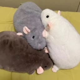 Creative 40/55/90cm Big Mouse Doll Plush Cartoon Flower Branch Rat Doll Oversized Soft Animal Figure Kids Gift Birthday