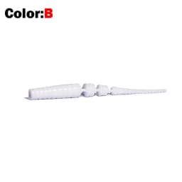 OUTKIT 4cm 5cm Fishing Soft Worm Lures Pin Tail Ice Fishing Bait Soft Polaris Sinking Lure Pesca Cheap Silicone Fishing Tackle