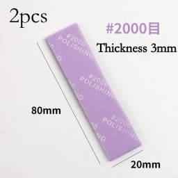 Hobby Grade Wet Dry Sanding Sheets Waterproof Abrasive Paper for Model Making Gate Removal Polishing DIY Craft Tool