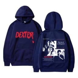 TV Play Dexter Morgan The Devil in Disguise Hoodie Men Women Casual Vintage Streetwear Male Fashion Oversized Pullover Hoodies