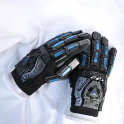 Multifunctional Luminous Tactical Hand Armor Punk Mechanical Gloves Unisex Sci-fi Mecha Cosplay Props Outdoor Motorcycle Gloves