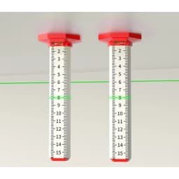 Light Steel Keel Suspended Ceiling Leveling Special Ruler Equal Height Level Ruler Dual Purpose Magnetic Wall Past Tile Lay Tool