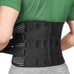 Lumbar Back Belt Waist Support Lumbar Pad Back Orthopedic Corset for Men Women Waist Protector Belt Waist Trainer Spine Support