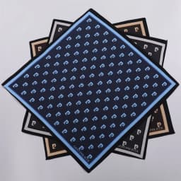 3Pcs Men's Pure Cotton Printed Plaid Handkerchief Summer Thin Old-fashioned Nostalgic Cotton Soft Square Towel Hand 43 * 43cm