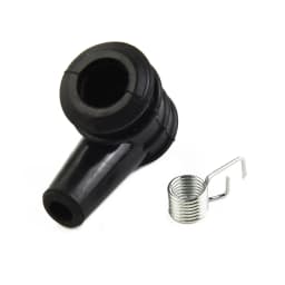 Rubber Spark Plug Cap Cover For 5mm HT Lead Black Rubber Products For Mower Blower Strimmer String Trimmer Parts Accessories