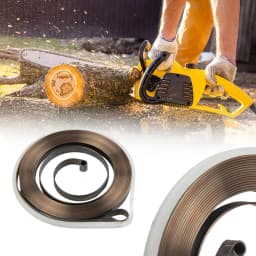 1PC 41mm Recoil Pulls Starter Spring Replacement Pulley Ropes Recoil Repair Kit For 45cc 52cc 4500 5200 Chinese Chainsaws Tarus