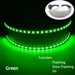 High Quality Luminous Glasses Cyberpunk Glowing Glasses Cool Glasses Glow in the Dark for Bar Night Club Dance Show Props