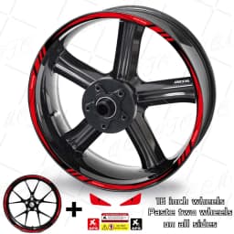 12 "13 "14" 15 "16" 17 "18" inch Decoration Reflective Motorcycle Wheel Sticker Rim Hub Tape Decals For Ducati Suzuki KTM BMW