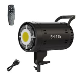 SH 115W Photography LED Video Light Daylight-Balanced Sun Lamp for Softbox Lighting Portrait Flash Studio Tik Tok Youtube Live