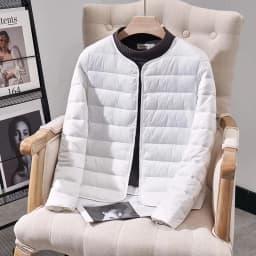 Women White Duck Down Slim Jackets 2025 New Arrivals Autumn Winter Warm Female Fashion Ultra Lightweight Packable Puffer Coats