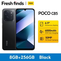 【World Premiere】POCO C85 Global Version Smartphone Helio G81-Ultra 6.9" Dot Drop display 6000mAh battery 50MP Camera 33W NFC